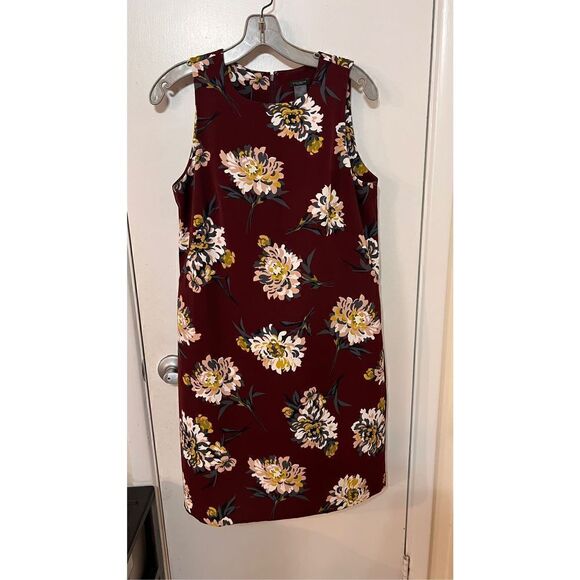 ANN TAYLOR FACTORY FLORAL DRESS WOMENS SIZE 6 - Picture 2 of 12